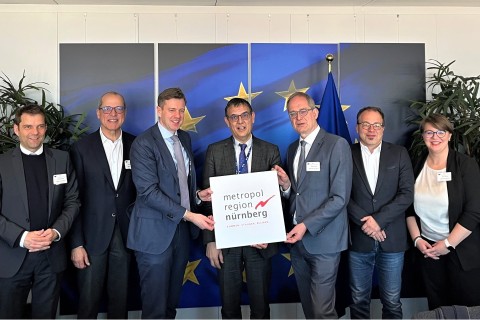 Metropolregion Nürnberg als „EU Regional Innovation Valley“ ausgezeichnet