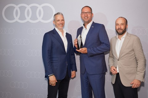 Sieger im Audi Business Cup: Mit Mannschaftsleistung an die Spitze