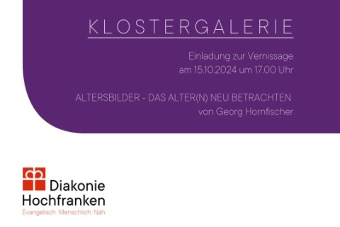 Einladung zur Vernissage der Ausstellung 